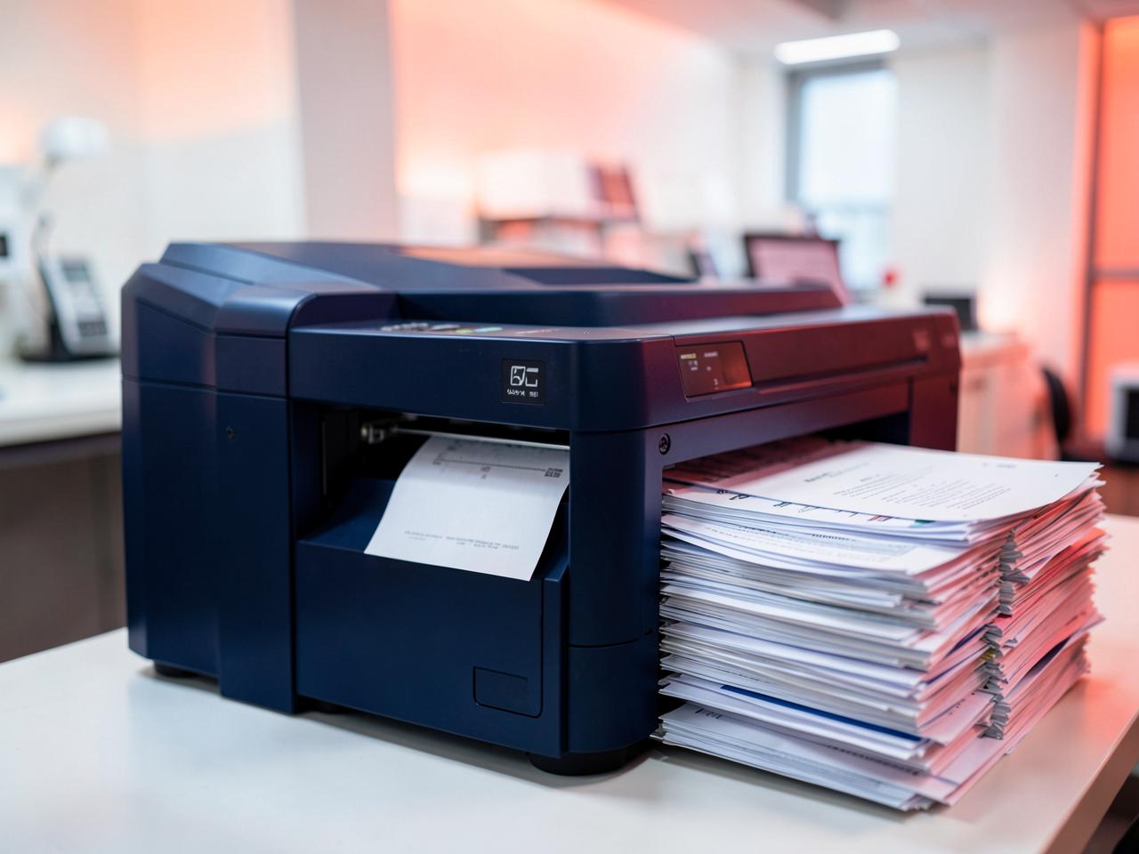 High-speed document scanner in an InfasME production centre